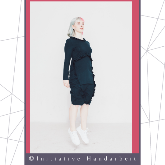 Kostenloses Schnittmuster Kleid „Pechner“ (Gr. S-L) von Initiative Handarbeit