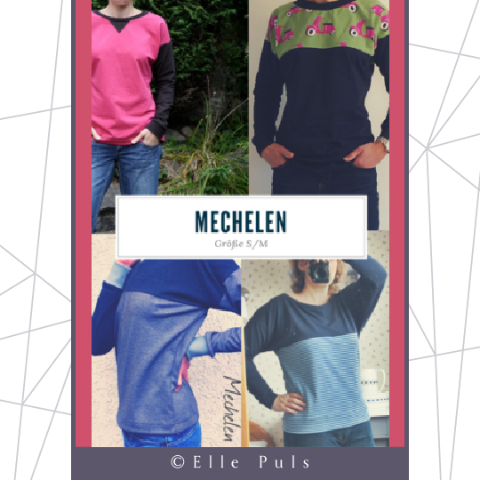 Kostenloses Schnittmuster Mechelen Sweatshirt (Gr. S/M) von Elle Puls