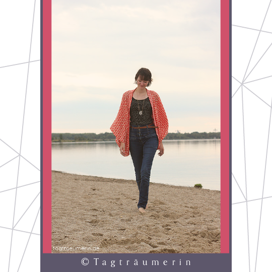 Kostenloses Tutorial für einen Kimono-Cardigan von Tagträumerin