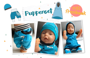 Kostenlose Schnittmuster Pumphose, Beanie und Kapuzenshirt