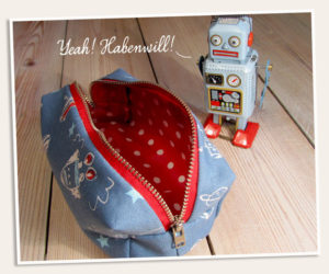 Kostenloses Schnittmuster Schminktasche