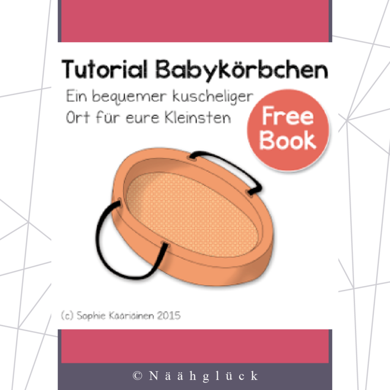 Schnittmuster für ein Babykörbchen zum Mitnehmen im Haus von Näähglück