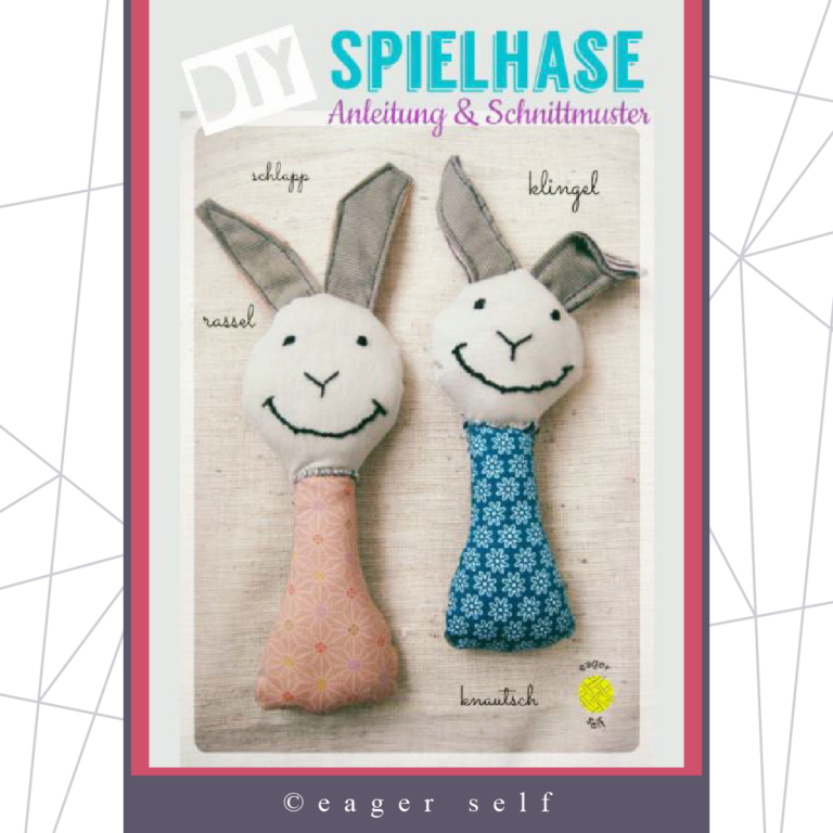 Spielhase nähen von eager self