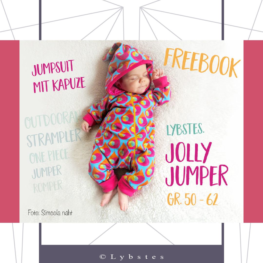 Schnittmuster Baby Strampler Jolly Jumper Gr 50 62 Von Lybstes schnittmuster-baby-strampler-jolly-jumper-gr-50-62-von-lybstes