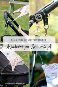 Nähanleitung Sonnensegel für Kinderwagen