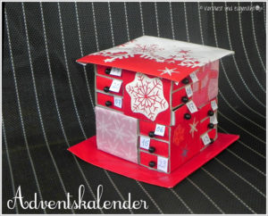 Titelbild DIY Tutorial für einen Adventskalender aus Streichholzschachteln von Vervliest & Zugenäht
