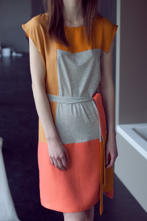 Kleid mit Patchwork nähen
