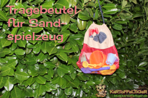 Sandspielzeugaufbewahrung für Strand & Co nähen