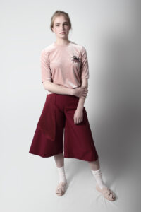Culotte aus Baumwollköper mit Chiffon-Volant, Schnittmuster von Initiative Handarbeit
