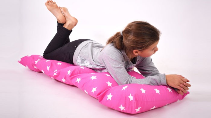 So sieht die Kissenmatte von leni Pepunkt aus: Mit kostenloser Nähanleitung eine Kissenmatte nähen