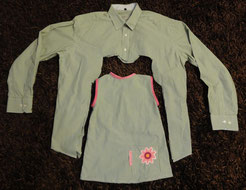 Schaubild für das kostenlose Schnittmuster für ein einfaches Kinderkleid von Frau Käferin näht