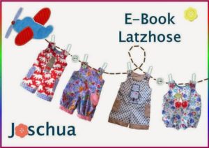Fertiggenähtes Schnittmuster der Latzhose von sui-generis-design