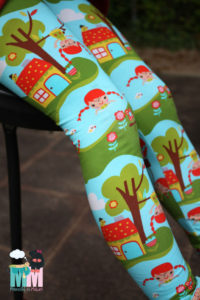 Leggings nähen mit Nähanleitung von Metterschling und Maulwurfn