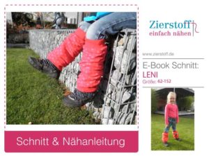 Wendestulpen nähen mit Schnittmuster und Nähanleitung von Zierstoff