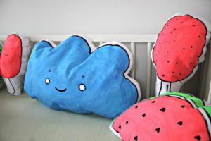 Kissen nähen mit Nähanleitung und DIY Tutorial von Metterschling und Maulwurfn