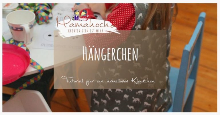 Nähanleitung für ärmellösen Kleid von Mamahoch2