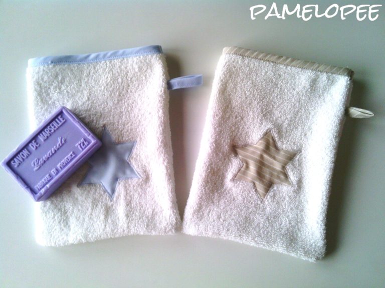 Beitragsbild für Nähanleitung von Waschhandschuhen von Pamelopee.