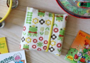 Pixbuchhülle nähen mit Nähanleitung