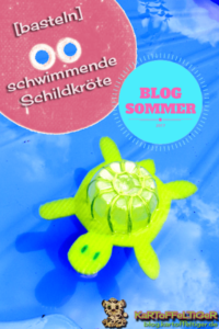 Upcycling: Schildkröte aus Plastikflasche und Spültuch basteln