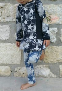 Kostenlose Schnittmuster Shirt und Leggings von Roliella
