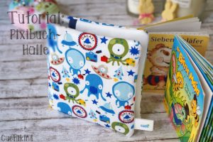 Nähanleitung Pixi-Buch-Hülle