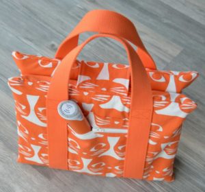 Nähanleitung Tasche für interaktives Buch von Rheinstich