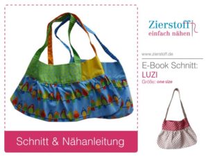 Schnittmuster Kindertasche von Zierstoff.