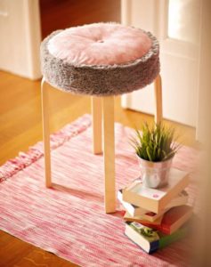 Schnittmuster Hocker-Sitzkissen