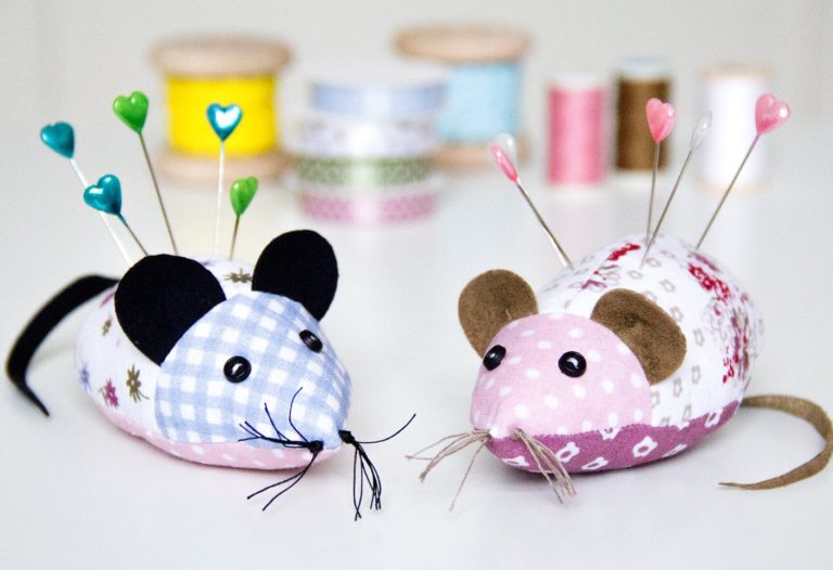 Nadelmaus nähen mit Nähanleitung von Pattydoo