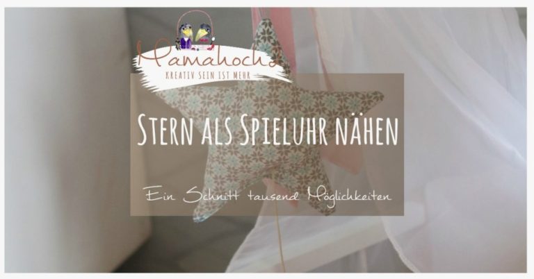 Sternkissen von Mamahoch2 nähen