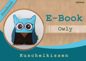 Eulenkissen von Worawo für Kinder nähen