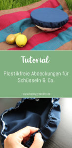 Abdeckung für Schüsseln nähen mit Tutorial von Kreativlabor Berlin