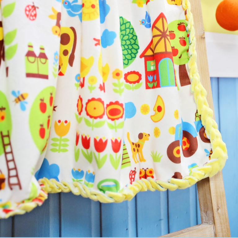 Kostenlose Nähanleitung Babydecke