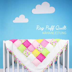 Patchwork-Decke nähen mit Nähanleitung