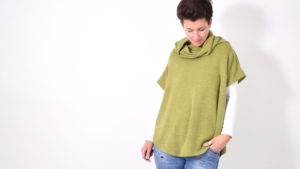 Poncho nähen von Leni Pepunkt