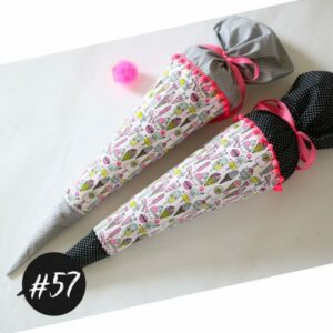 Schultüte nähen aus Stoff mit Nähanleitung