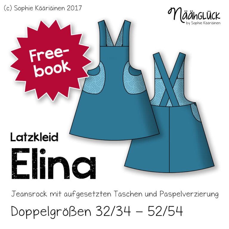 Latzkleid für Babys und Mädchen nähen - Von Näähglück