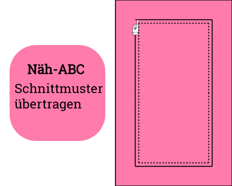 Wie man ein Schnittmuster überträgt