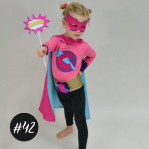 Superhelden-Kostüm nähen für Kinder