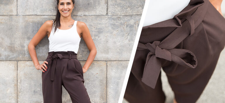 Gratis Schnittmuster Culotte (Gr. 34-46) für Damen von stoffe.de
