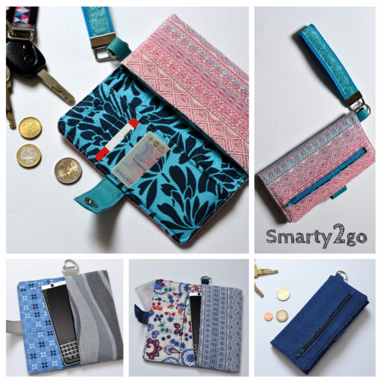 Kostenloses Schnittmuster Smarty2go Smartphonehülle von Schnabelina