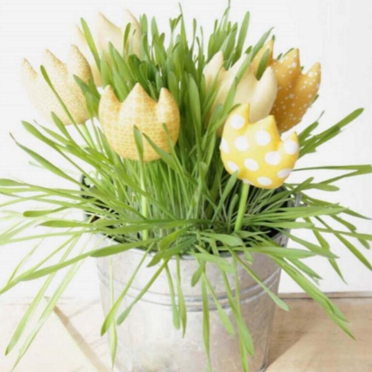 Gratis Schnittmuster Tulpen von SULKY