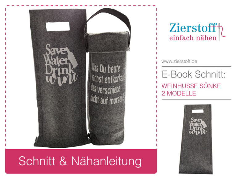 Kostenloses Schnittmuster Flaschenhusse „Sönke“ von Zierstoff