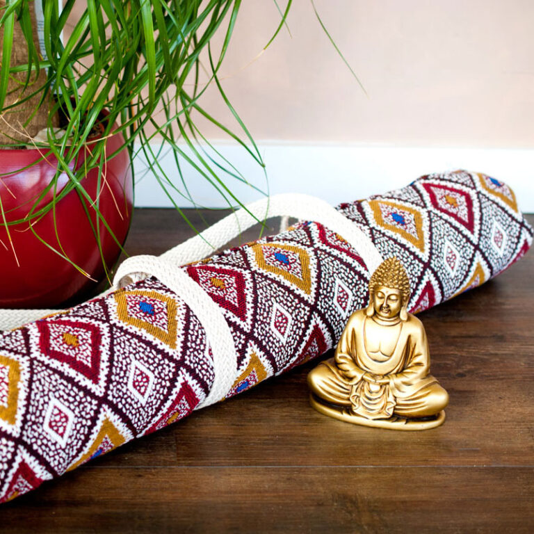 Gratis Schnittmuster Yogamattentasche von The Crafting Café