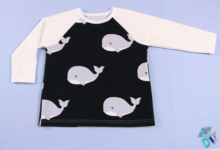 Schnittmuster kostenlos: Raglanshirt (Gr. 80 & 36/38) von Stick & Style