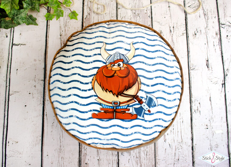 Schnittmuster kostenlos: Sitzkissen von Stick & Style