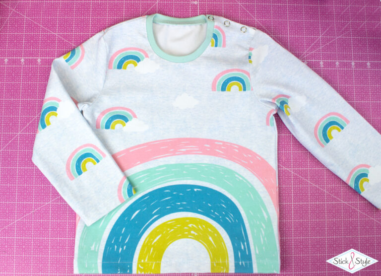 Schnittmuster Kurz- und Langarmshirt „Zwergenshirt“ (Gr. 50-98) von Stick & Style