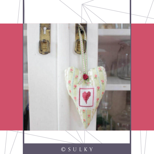 Gratis Schnittmuster Herz von SULKY