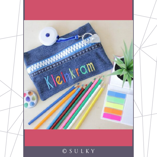 Kostenloses Nähtutorial Jeans Täschchen Kleinkram von SULKY