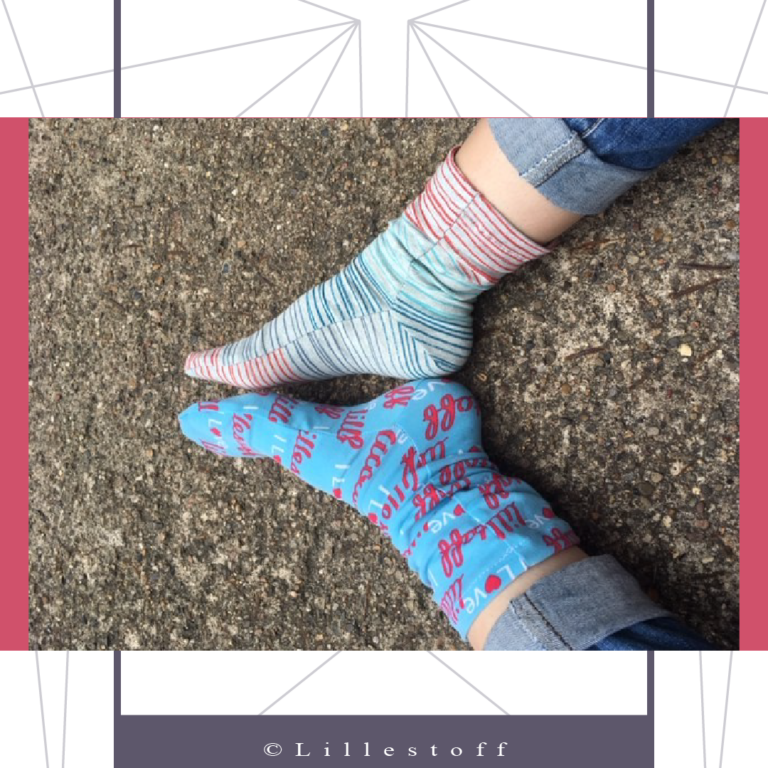 Gratis Schnittmuster Socken „Voetjes“ für Damen (Gr. 36-41) von Lillestoff